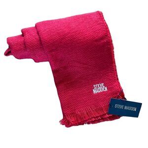 NEW Steve Madden Red Scarf